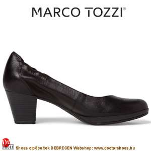 Marco Tozzi Gent black | DoctorShoes.hu