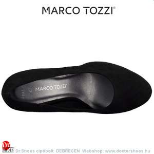 Marco Tozzi Meril black csillám | DoctorShoes.hu