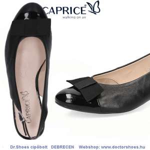 CAPRICE Creme black | DoctorShoes.hu