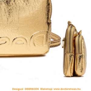 DESIGUAL GOLD fesztivál táska  | DoctorShoes.hu