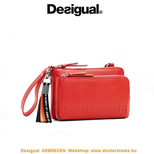 DESIGUAL RED fesztivál táska  | DoctorShoes.hu