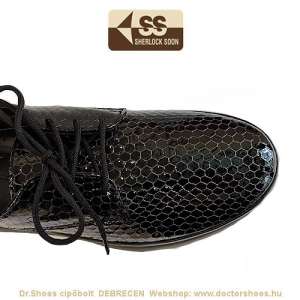 SHERLOCK SOON PREDO black | DoctorShoes.hu