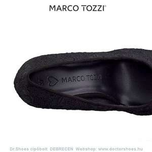 Marco Tozzi Macram black | DoctorShoes.hu