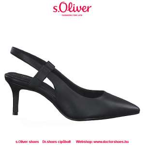 s.Oliver Boset black | DoctorShoes.hu