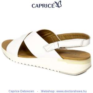 CAPRICE Athen white lakk | DoctorShoes.hu