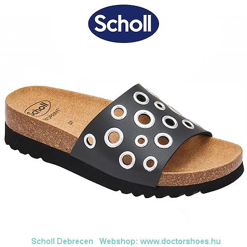 SCHOLL Magaluf black | DoctorShoes.hu