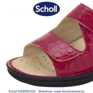 SCHOLL Nevia red lakk | DoctorShoes.hu