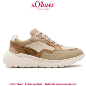 s.Oliver cipő Dupon beige | DoctorShoes.hu