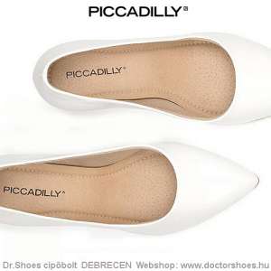 PICCADILLY Espas white lakk | DoctorShoes.hu